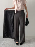 Scone Unbalanced Wrap Wide Slacks