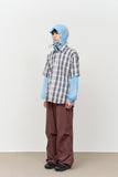 Mono Slash Hooded Jumper