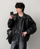 Cynical Crop Leather Jacket