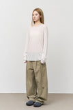 Cov Curved Washed Pants