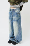 Turn Over Wide Denim