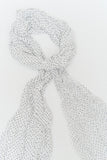 Leaf Dot Wrinkle Scarf