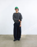 Heavy Sweat Long Tuck Pants