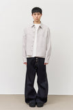 Used Raw Structure Denim