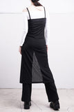 Tiena Slit Layered One Piece