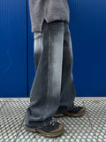 Vintage Brush Gray Denim