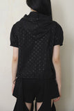 Dot half windbreaker