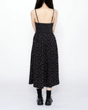 Small Flower Long Bustier One Piece