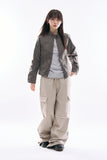 Jasper minimal zip-up jacket