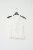 (W) Lime Halter Blouse