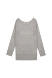 PRTN) Layered Stripe Summer Sweater