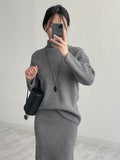 [SET] New In Rib Polar Knit Two-Piece