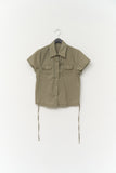 (W) Deus Striped Shirt