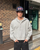 Crop Hood Zip-Up