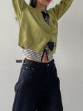 Jerry Stripe Cardigan T-Shirt