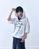 Airy Half Hood Zip Up