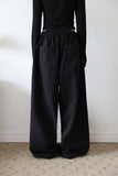 Trimming rivet over pants