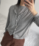 [SET] About Mock Neck Cardigan Set