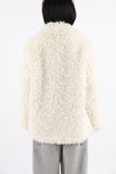 Saku Wool Collar Fur Jacket