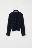 (W) Calm Checked Shirt