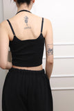 Holter ribbed sleeveless