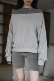 Munt Off Shoulder Sweatshirt