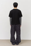Grunge Rock Layered Longsleeve