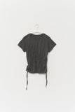 (W) Contra Slash Shirring Top