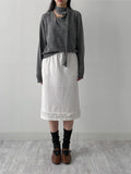 Brick Tie Loose Fit Knit
