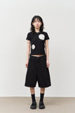(W) Pepe Dot Patch Top