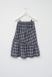 (W) Folky Checked Skirt