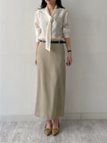 Lake H-Line Long Skirt