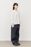 Rib Cropped Longsleeve