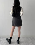 [Wrap Skirt SET] Joanne Sleeveless Wrap One Piece