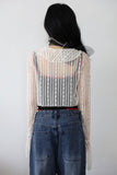 Soap lace cardigan