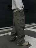Vintage Washed Nylon Cargo Pants