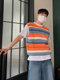 Fresh Stripe Knit Vest