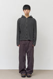 Venis Pigment Cropped Zip Hoodie