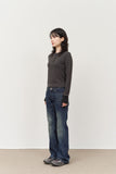 (W) Sober Low-rise Bootscut Denim