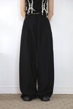 Lulu Wide Pintuck Slacks