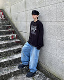 Wool baker cap