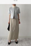 Bebe Tweed Short Sleeve Jacket