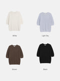Rise Half Cropped Knit