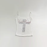 Demona Cubic Cross Top