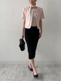 202 Slit Cotton Capri Pants