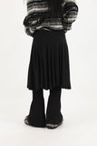 End-knee flared skirt