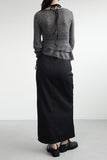 Kenne Frill Unbalanced Knit