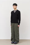 Flat Cargo Washed Pants