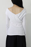 Eve Twisted Off Shoulder Tee