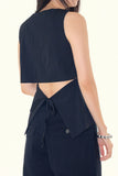 Lily back strap blouse
